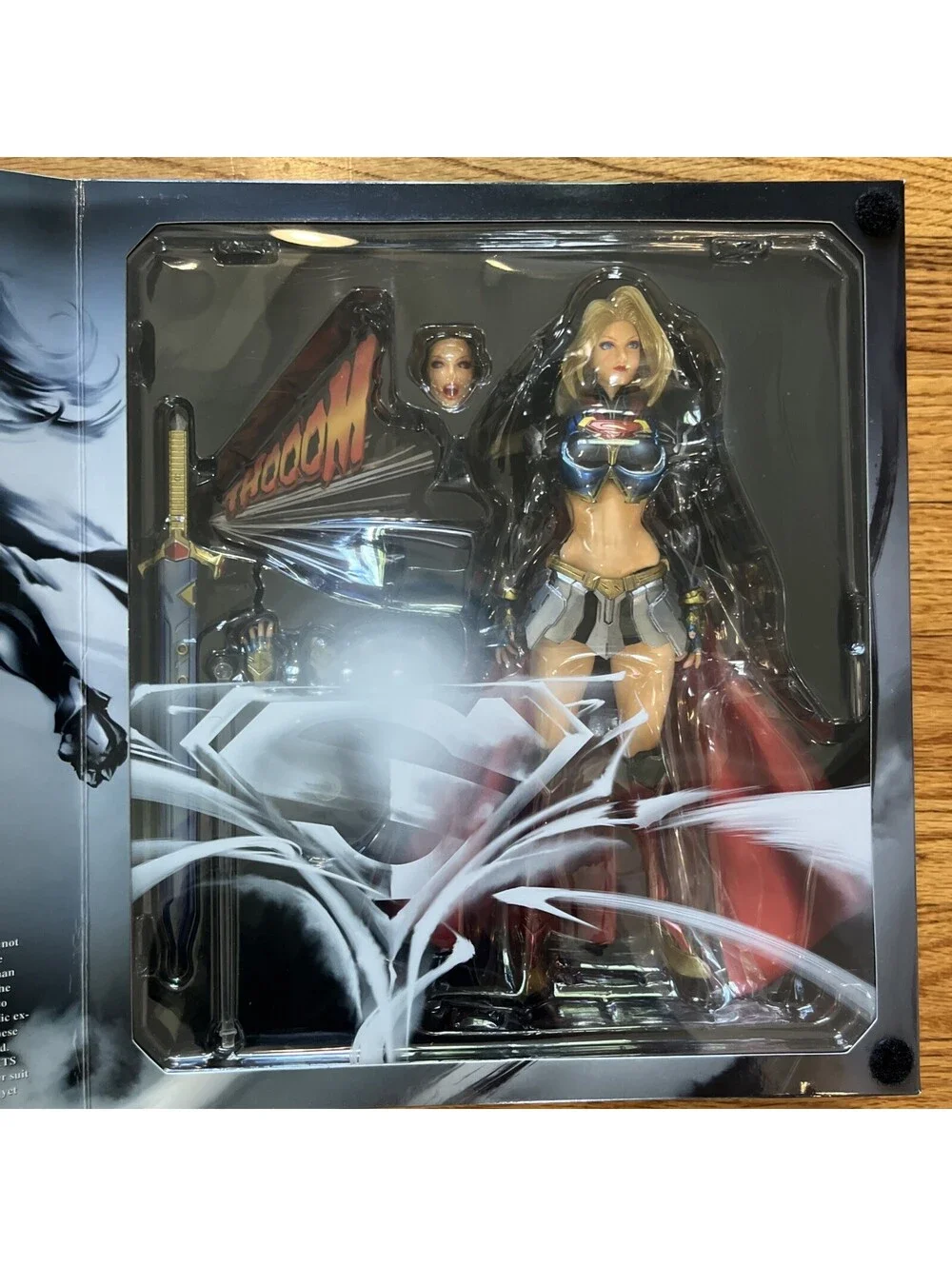 SUPER GIRL No. 7 DC Comics Square Enix Variant Action Figure Play Arts Kai